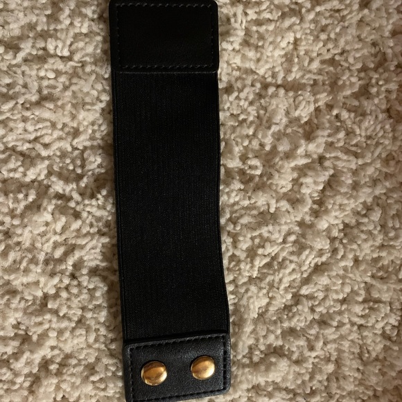 Bebe belt braided with gold rings with snaps - Picture 4 of 4